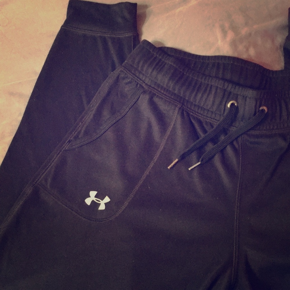 Women’s Black Under Armour Joggers